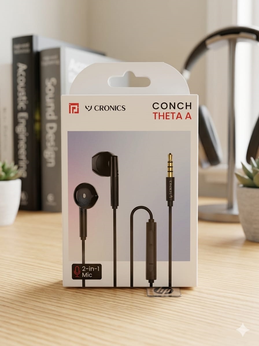 PORTRONICS CONCH THETA A In-Ear 3.5mm Wired Earphone