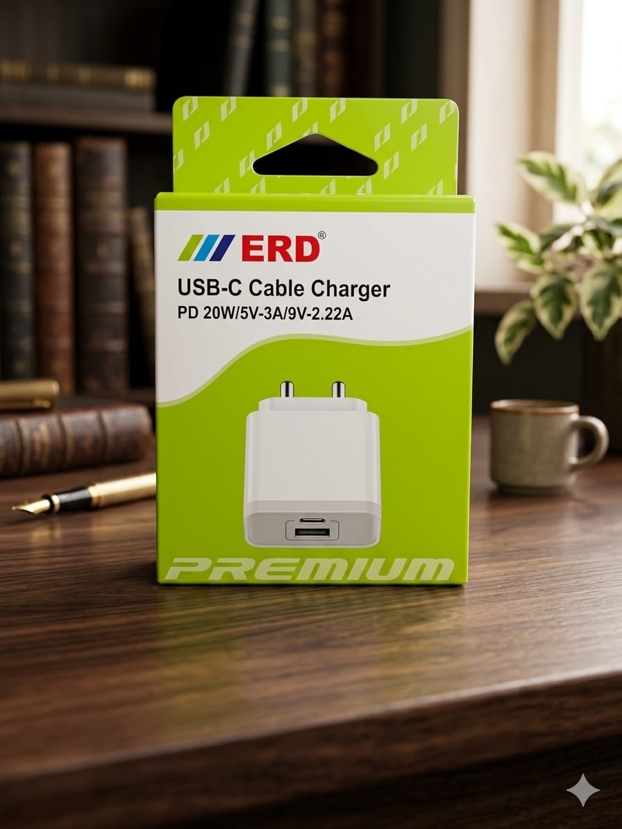 ERD TC-31 USB -A Dock Charger 15W (3Amp)