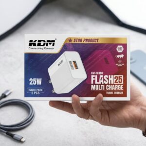 KDM KM380 25W Fast Charger