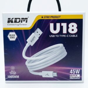 KDM U18 Type-C Data Cable