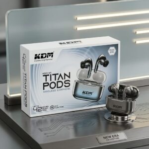 KDM-W1 TITANPODS Wireless Earbuds Up To 42Hrs Music Time