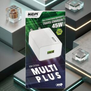 KDM KM-CH366 Multi-Plus 45W Super-Fast Adapter