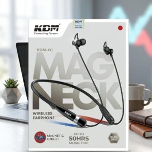 KDM-G1 Wireless Neckband Up To 50Hrs Music Time