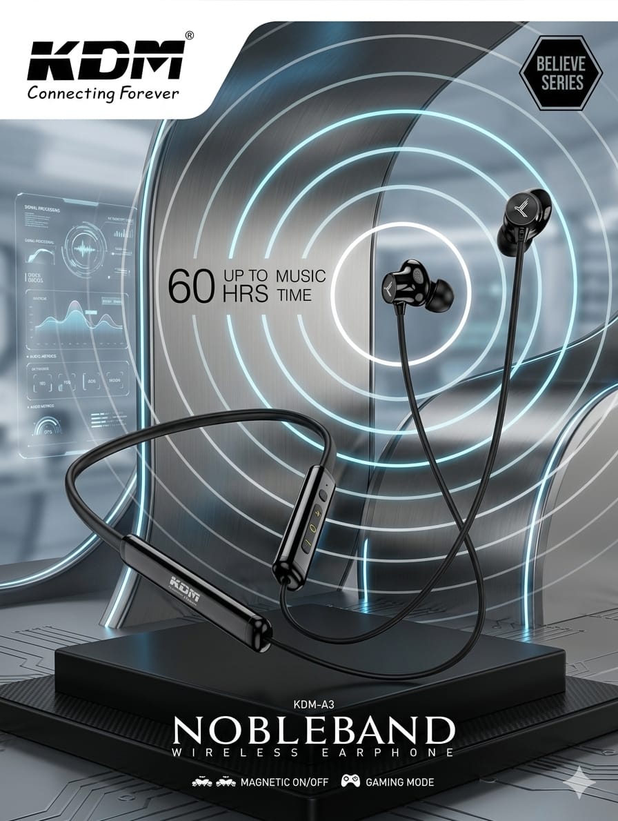 KDM Magnetic Wireless Neckband