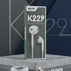 KDM K229 Stereo Wired Earphone