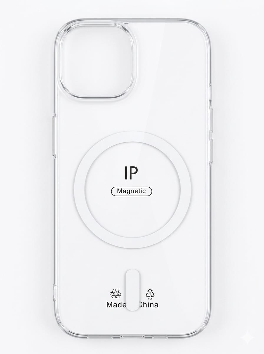 IPHONE 15, Clear Hybrid Magnetic ShockProof MagSafe Case