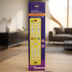 MG Universal TV Remote Control For LED/LCD Smart TV (Yellow)