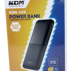 KDM-10X Power Bank With Fast Charge 10000mAh